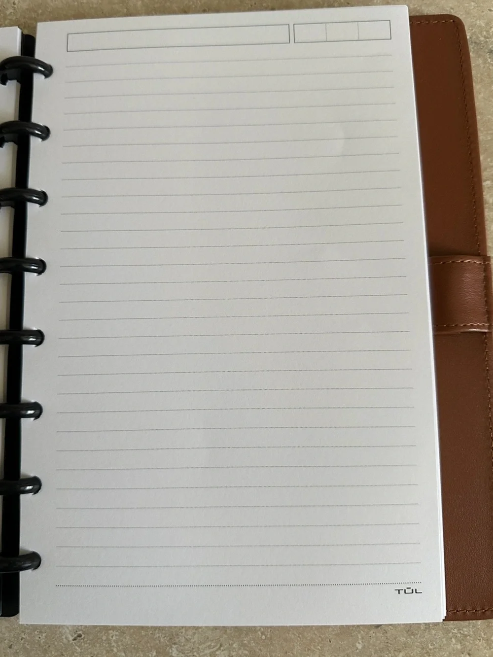 TUL Customer Note-Taking Notebook
